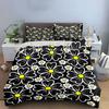 Large daisies, black background. Bedding sets Duvet cover sets Duvet covers Pillowcases(1*Duvet Cover 2*Pillowcases without duvet insert)
