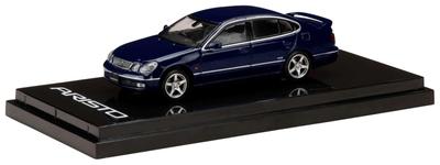 HJ64 Toyota Aristo V300 VERTEX EDITION Early Type Dark Blue Mica Finished Product 1/64