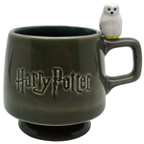 Sun Art "Harry Potter" Hedwig Mug with Figure, Hedwig 2, Harry Potter Merchandise, Movie SAN4228