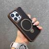 Luxury Magnetic for Magsafe Bracket Stand Phone Case for iPhone 15 13 16 Pro Max 12 14 Plus Folding Stand Shockproof Back Cover