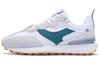 Fangyuan Classic Slip Resistant Abrasion Resistant Low Top Sports Casual Shoes Women's White Gray Green AGCT048-1