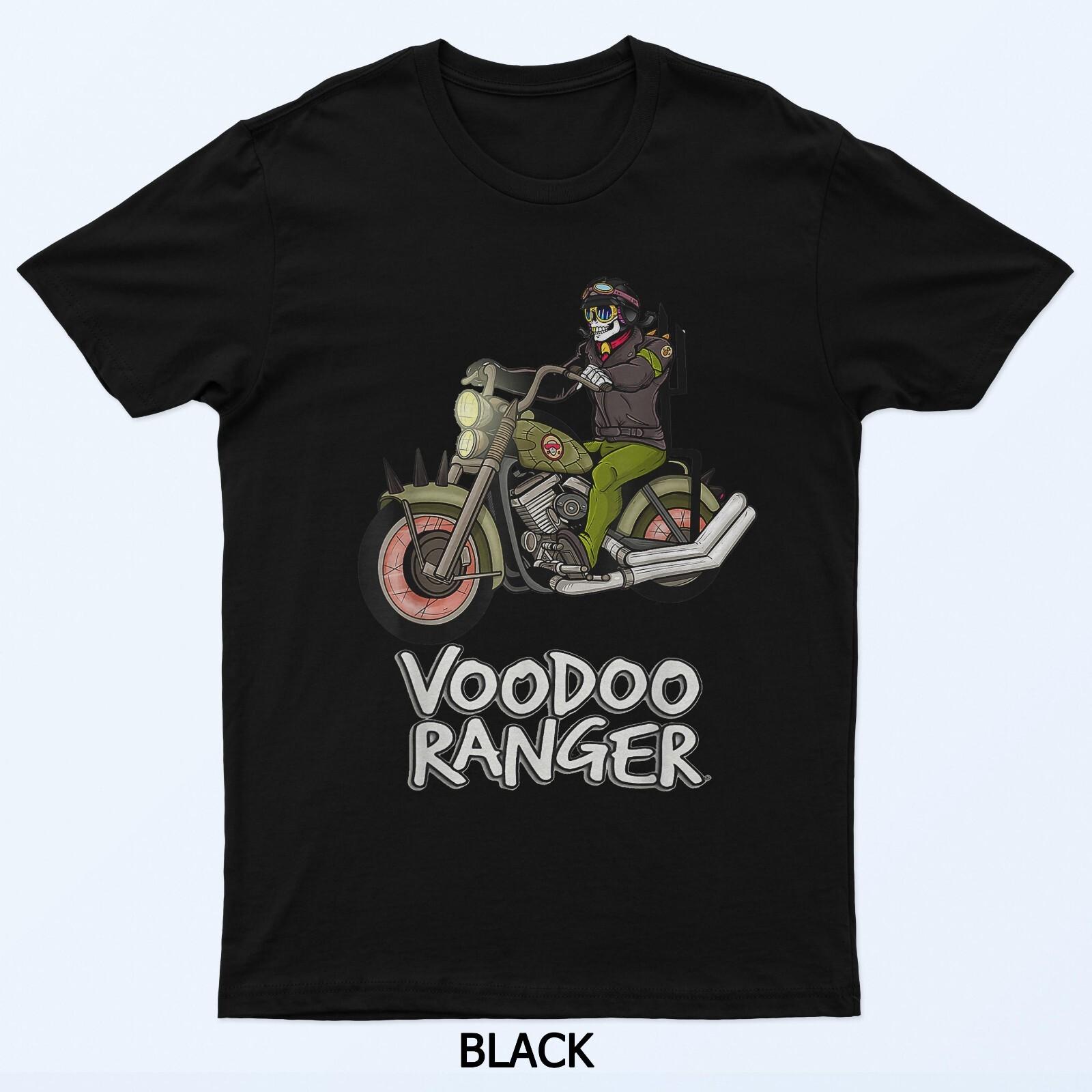 Voodoo Ranger Мотоциклист Всадник Графическая Верхняя Футболка L