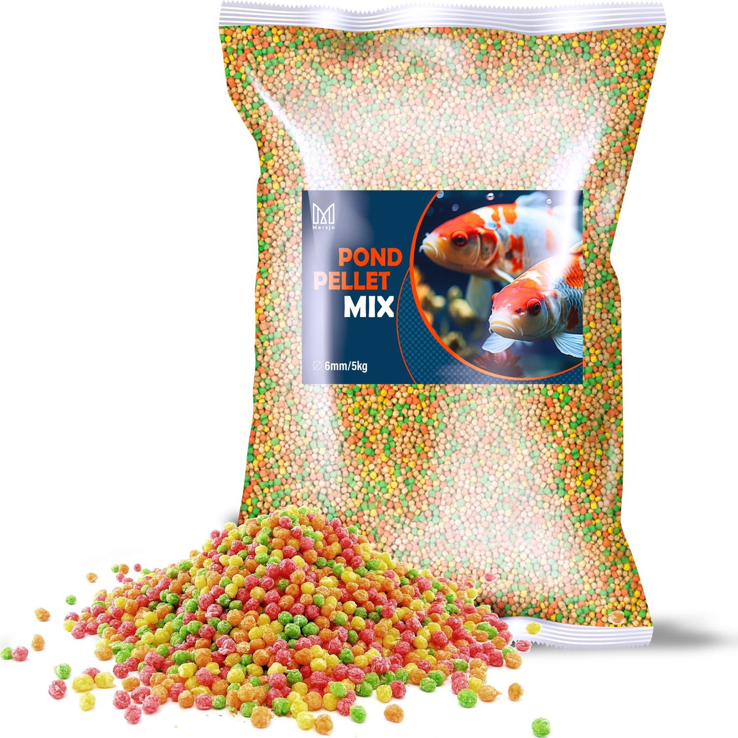Mersjo Dīķa Granulu MAISĪJUMS 5kg 6mm
