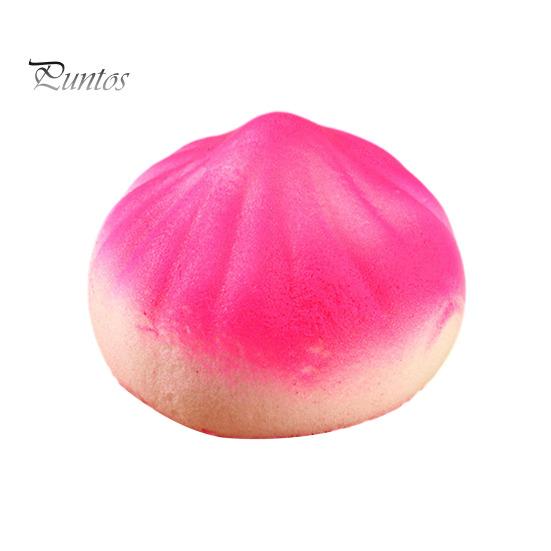 Stress Relief Squeeze Toy Simulation Steamed Bun Dumpling Sensory Ball Desk Fidget Stretchy Decompression Dough Simulated Food