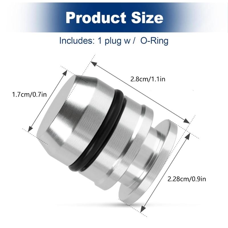 Hochleistungs TH350 Getriebe Geschwindigkeitsanschluss Löschstecker Gefertigtes Aluminium Direktpassendes Design Verhindert Sensorfehlfunktion