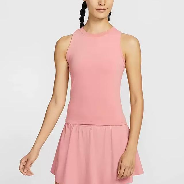 Nike Tennis As W Nkct Df Swoosh Comfortable Soft Round Neck Sleeveless Top Women tops FZ6658-618