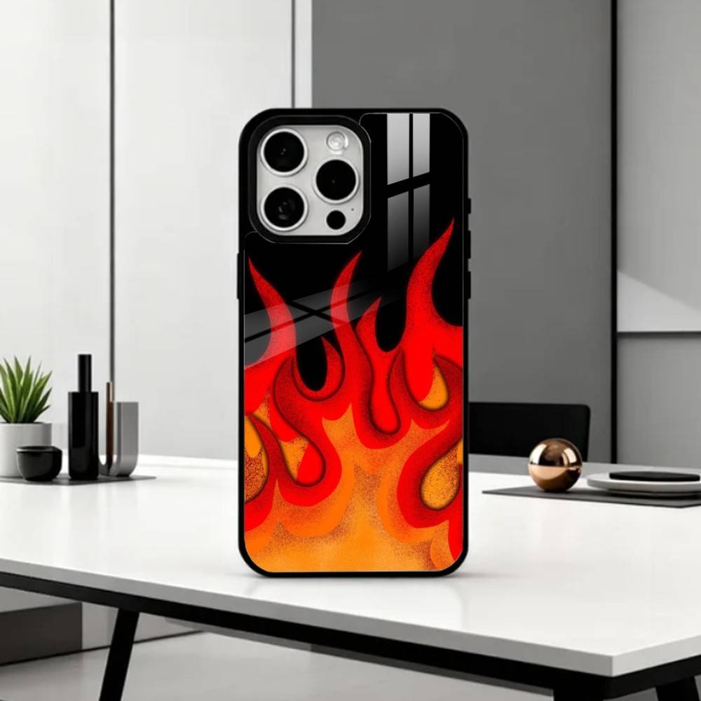 COOL F-Fashion F-Flames   Phone Case For iPhone17,16,15,14,13,12,11 Plus,Pro Max Magnetic For Magsafe Wireless Charging