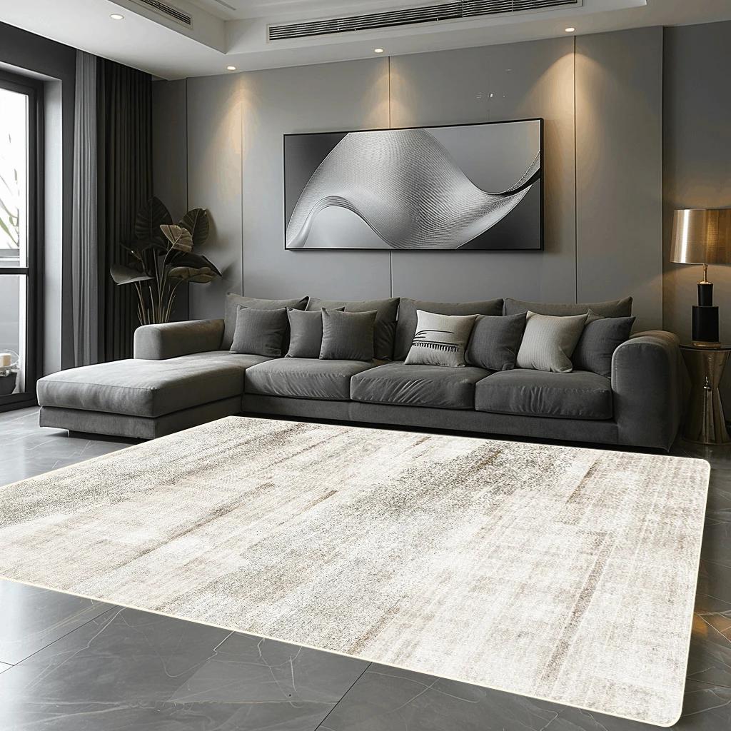 Dekoration Zuhause Teppiche für Wohnzimmer Waschbar Abstrakt Großer Teppich Schlafzimmer Bettseite Bodenmatte Flur Sofa Bereich Teppiche Rutschfest