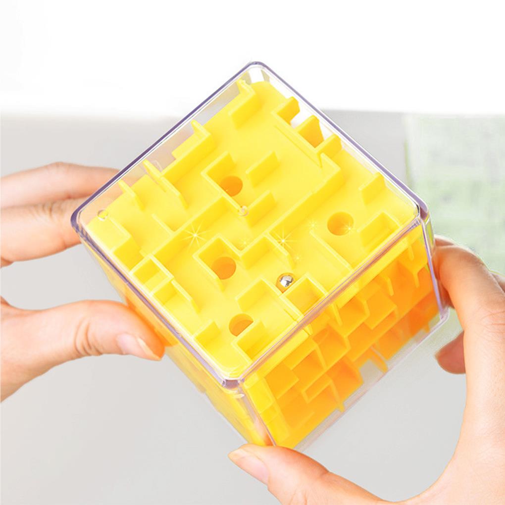 3D Maze Cube Educational Toys Developmental Puzzle Intelligence Space Exercising Game Girls Boys Children's Day