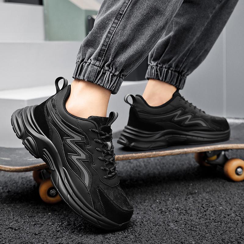 Men's High Quality Light Casual Sneakers Four Seasons New Soft Sole Outdoor Racing Running Shoes Breathable Speed Sports Shoes