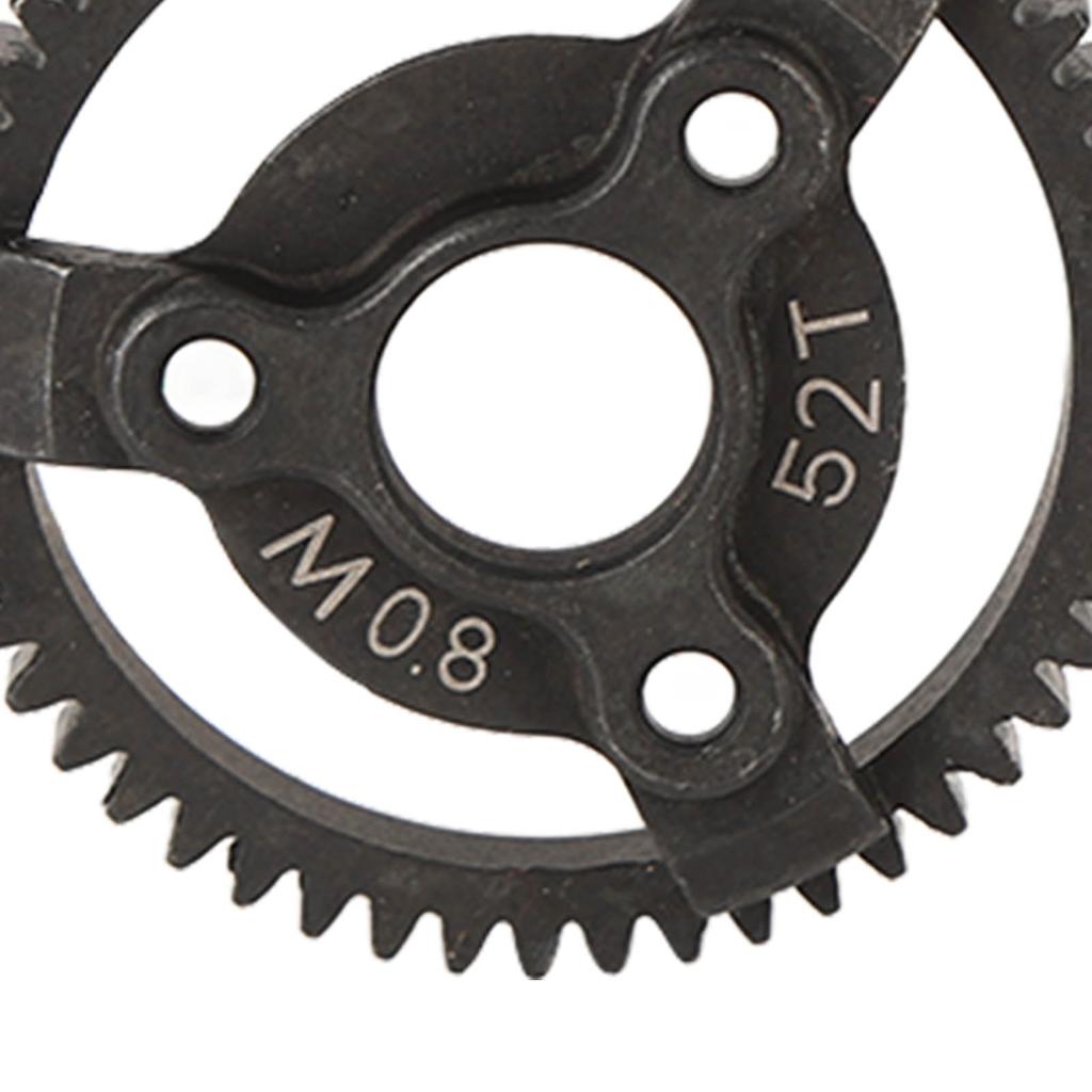 RC Pinion Spur Gears Steel 32P 0.8M 52T Spur Gear 18T Pinion Gear Set for Traxxas Slash 2WD 1/10 RC Car