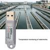 USB Thermometer Hygrometer Temperature Sensor Data Logger Recorder Silver
