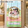 Beach TowelENHYPEN Custom Name Text Personalized Soft Towel for Beach Pool Indoor Home Decor Gift