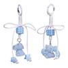 Elephant Braided Keychain Bag Charms Purse Handbag Bag Accessories Backpack Pendant Charm Car Keychain Hanging Ornament