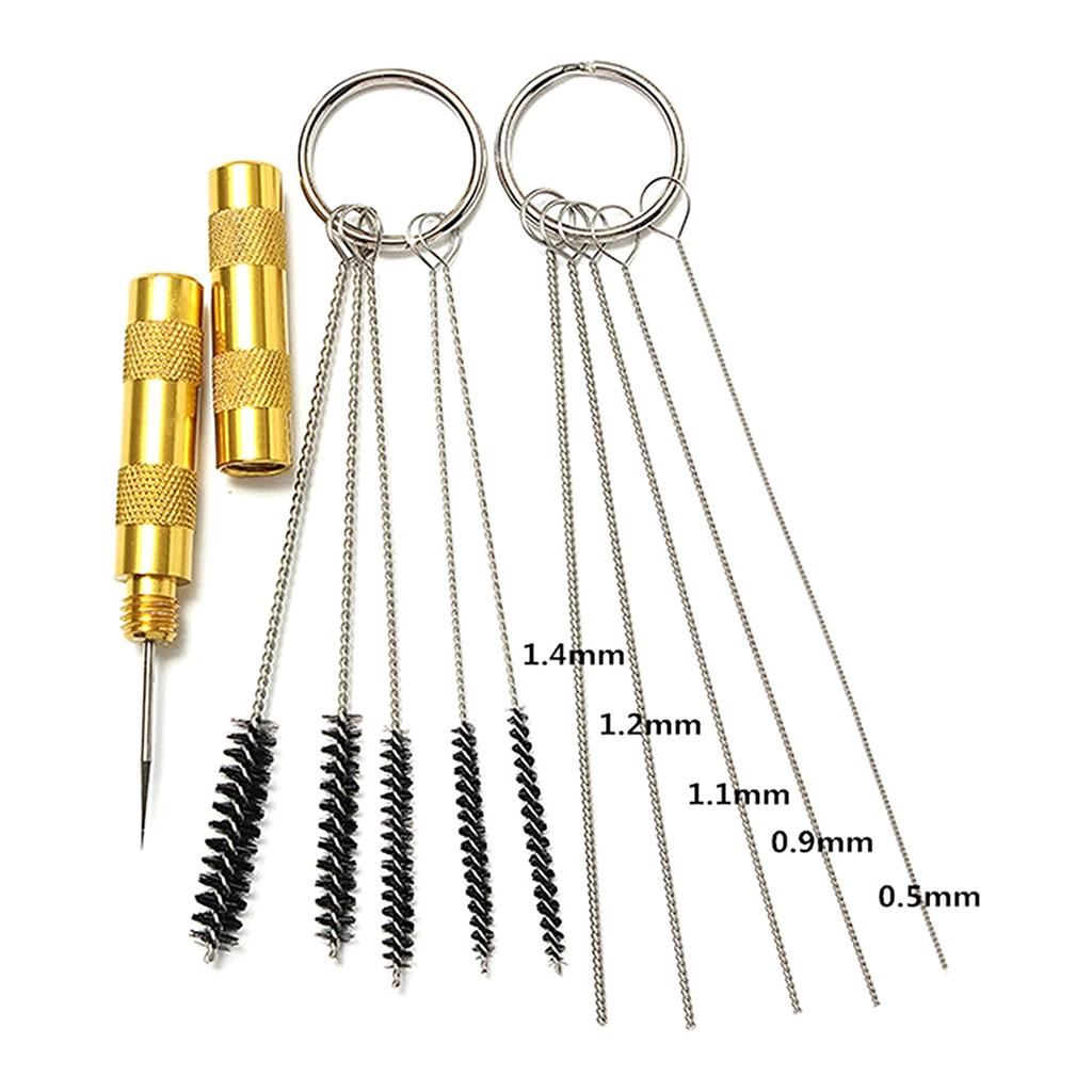 Needle Brush for Cleaning Teensy Tiny Tubes Airbrushes Tattoo Equipment Nozzles