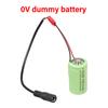 Dummy Battery Replacement With 5.5x2.5mm 5.5x2.1mm Input For LED Lights Toys Instrument DIY Power Adapters