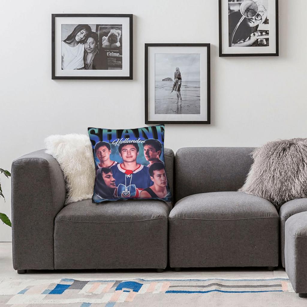 S-Shane H-Hollander I-Ilya R-Rozanov Pillow Case Comfy Pillow Cover For Sofa Couch Bed Living Room Morden Pillowcases