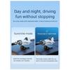Solar Powered Rotating Airplane Car Dashboard Ornament 360° Auto Spin Decor Airplane Ornaments Car Interior Decoration