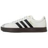 adidas Vl Court Rutschfest Rutschfest Niedrig geschnittene Skateboard-Schuhe Unisex Beige Rot JI0497(TeamA-)