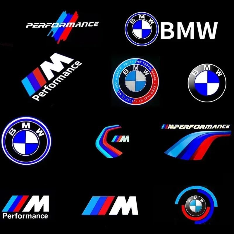 XMVPW1 For BMW 2Pcs Led Car Door Light Welcome Projector Logo Ghost Shadow Lamp For BMW E60 E61 E90 E91 E92 E93 F10 F11 GT Z4 Accessori