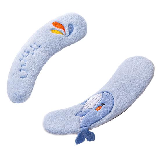 

Мягкая фланелевая накладка на сиденье унитаза, нескользящая, моющаяся, с рисунком кита, эластичная, подходит для круглых, удлиненных, квадратных сидений унитаза синий