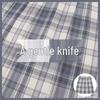 Authentic Japanese JK Plaid Mid-Length Student Uniform Set with Pleated Sailor Skirt