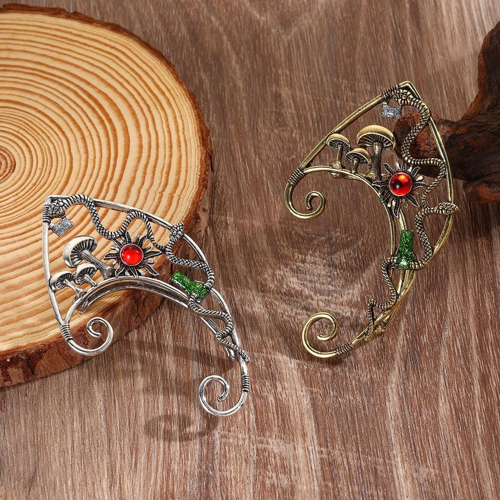 Snake Cuff Vintage Earrings For Women With Alloy Material And Animal Pattern For Daily Use