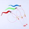 1pc  A Bell Cat Toy with A High-toughness, Dual-color Feather Steel Wire for Cats To Play With