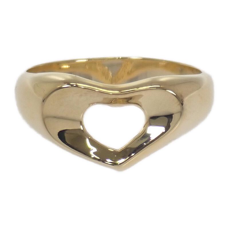 TIFFANY&Co.  #11(JP Size) Ring K18 Yellow Gold Women