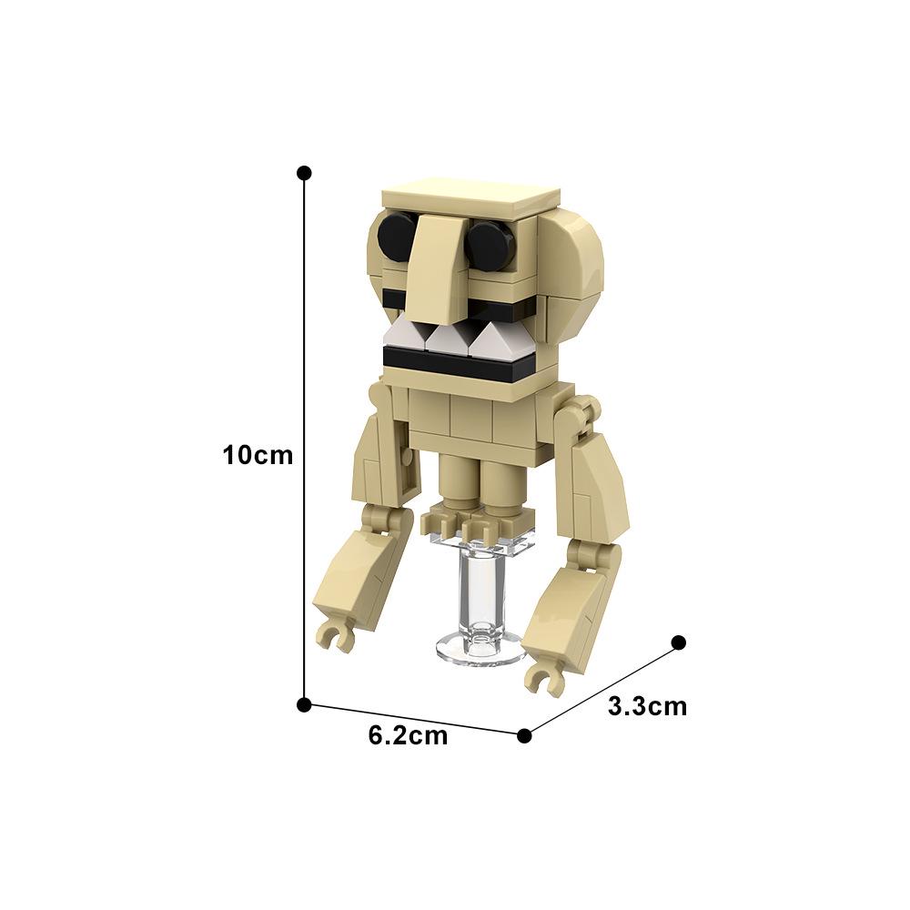 MOC Zoonomaly Zoo Building Blocks: Thrilling Animal Models