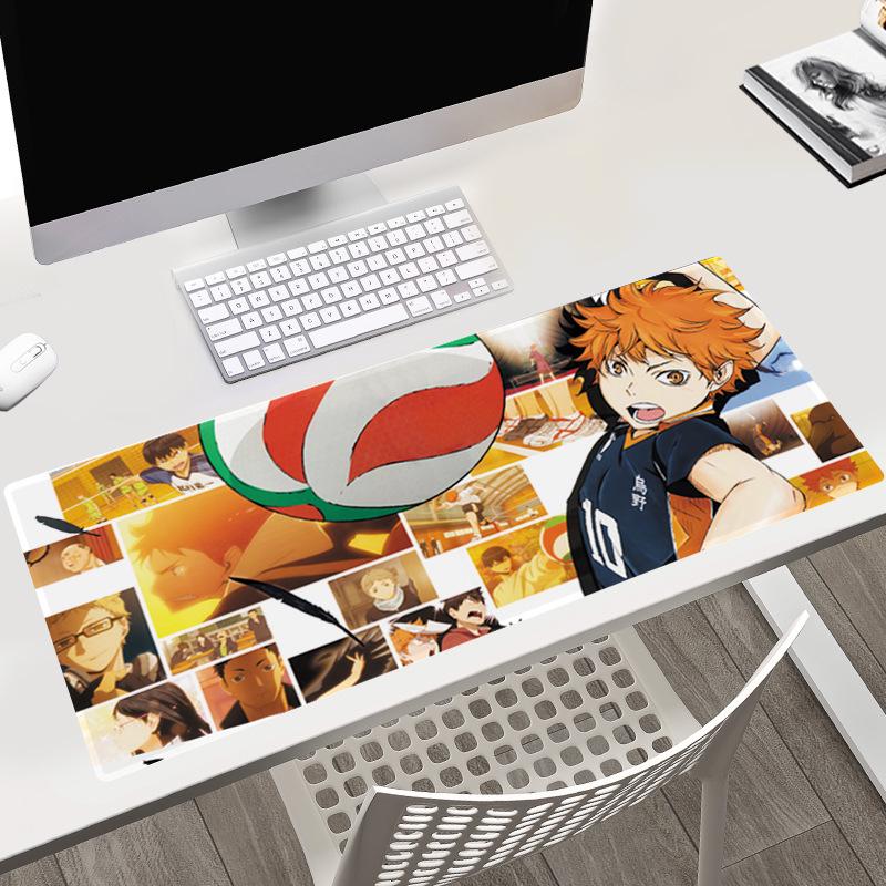 Haikyuu!! Hinata Shoyo Duża Podkładka pod Klawiaturę i Mysz (40x90x0.3CM) Projekt anime