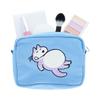 Sunstar Stationery 11 Cat Pencil Case Embroidery Stomach Ponpon S1428713