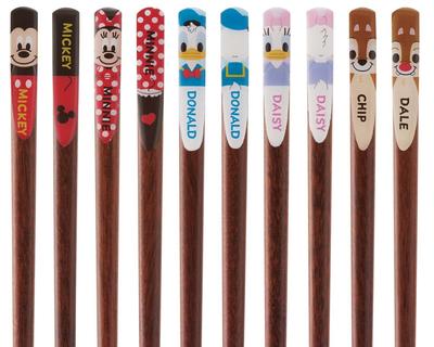 Chopsticks Chopsticks 21cm 5 Pieces Set of 10 Boxed Chopsticks Disney Mickey Friends Gift Present Souvenir Ten-shaved & ANNTS4BOX-A