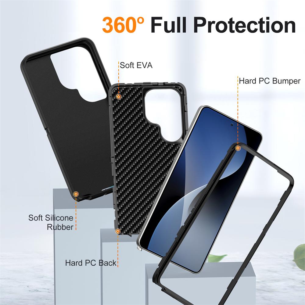 Phone Case for Samsung Galaxy S26 Ultra S25 Edge S24 S23 FE S22 Plus A14 A54 A53 A15 A06 A16 A36 A56 A26 A17 Protective Cover