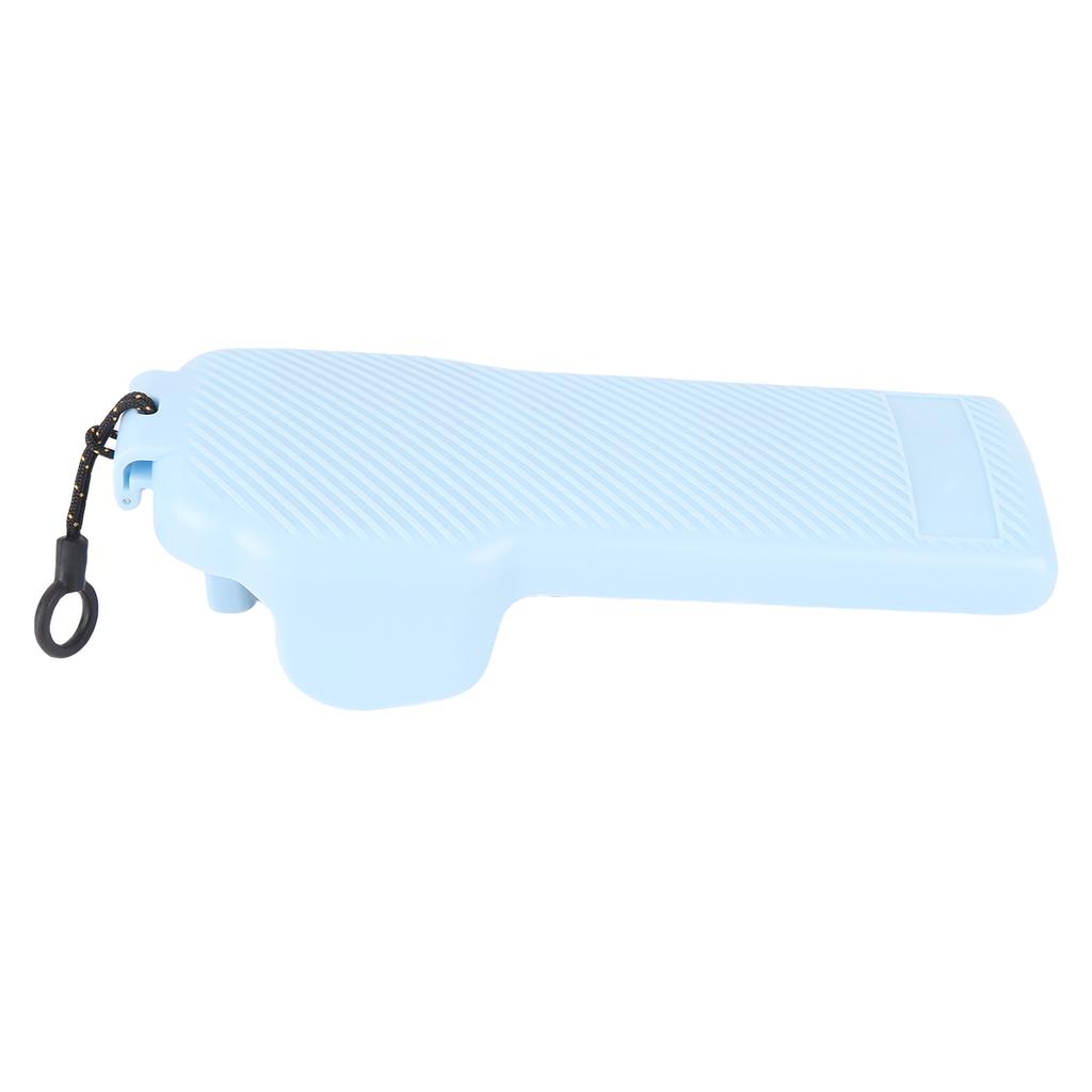 Handheld Camera Protective Case ABS Blue Twill Pattern Screen Cover Case with Lanyard Filter