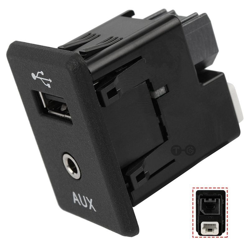 Well Automotive AUX Audio Jack USB Interface Port Module Accessories Component For Nissan 795405004 280234BA0B