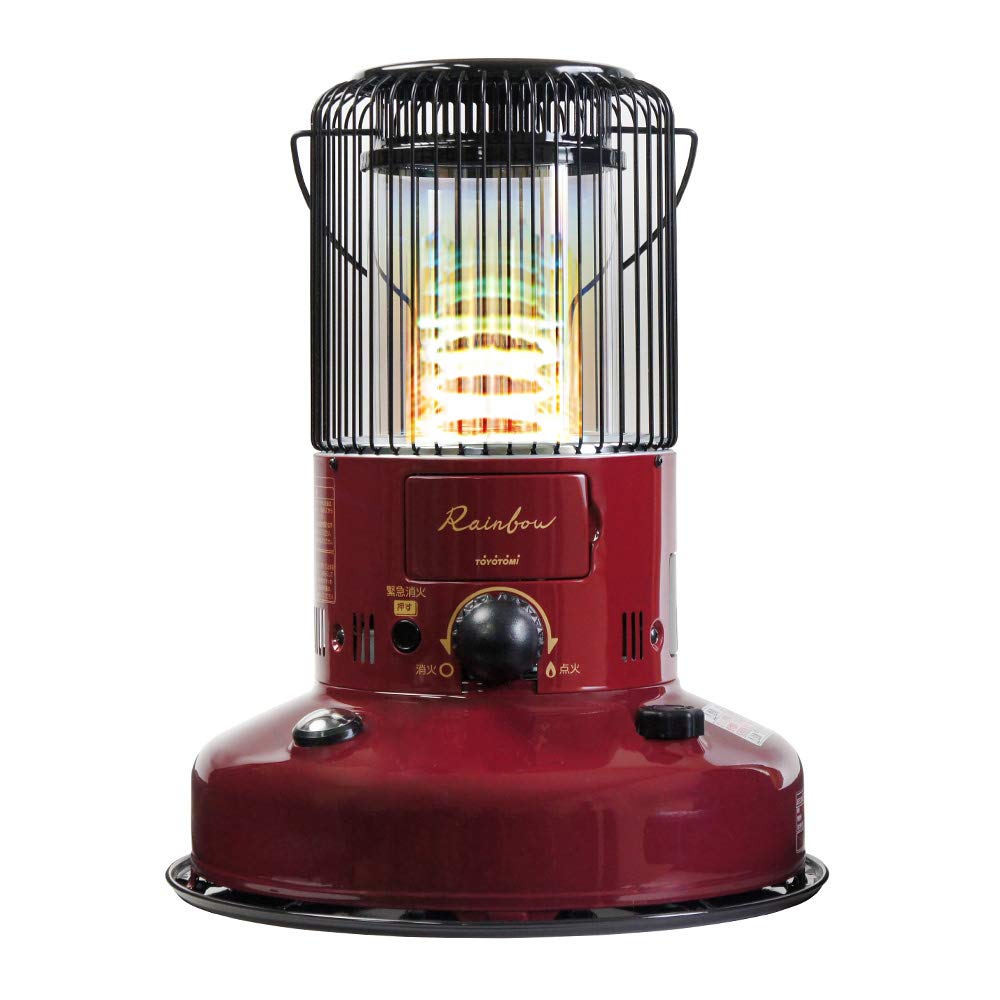 Toyotomi Convection Oil Stove RB-250(R) Maroon Red Special Order Color (Concrete 9 Tatami Mats)