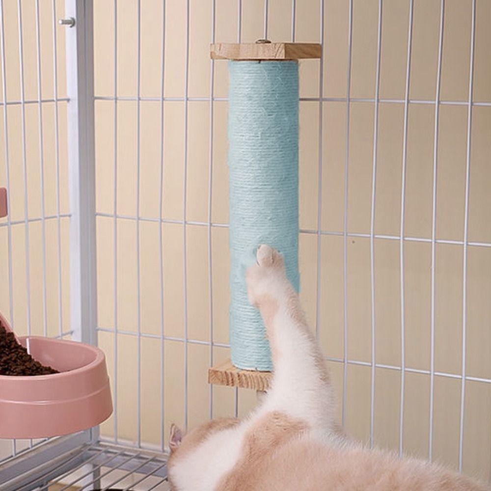 Non-Debris Cat Scratcher Pole Wear-resistant Cat Claw Grinding Toys  Cat Self-entertainment
