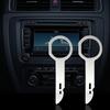 2PCS Car Radio Removal Tool Stereo Key Useful Radio Stereo Release Removal Install Tool Car Repair Tool Accessories Removal Kit