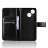 For ZTE Blade A35e PU Leather Case with Strap Crazy Horse Texture Phone Wallet Cover