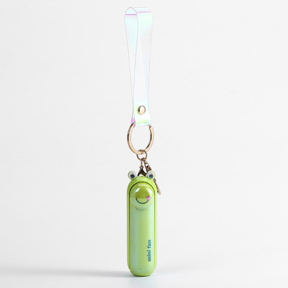 Lightweight Keychain Fan 3 Speeds Handheld Fan Small Pocket Mini Folding Fan Outdoor Travel