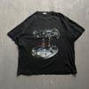 Vintage Moody Blues Shirt XL Black 1990s Strange Times Tour Cygnus