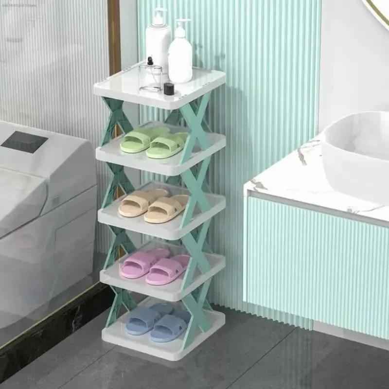 Sapateiras Organizador de Armazenamento Sapateiras Destacáveis Salva Família Casa Rack Multi Camada Simples Sapatos Prateleira Cor Gabinete