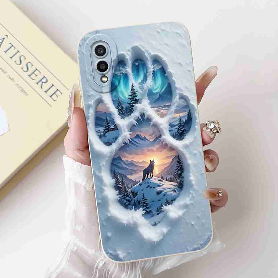 For Samsung Galaxy A02 SM-A022F Case Luxury Flower Fashion Soft Silicone TPU Cover For Samsung A02 M02 6.5" SM-M022F Phone Shell