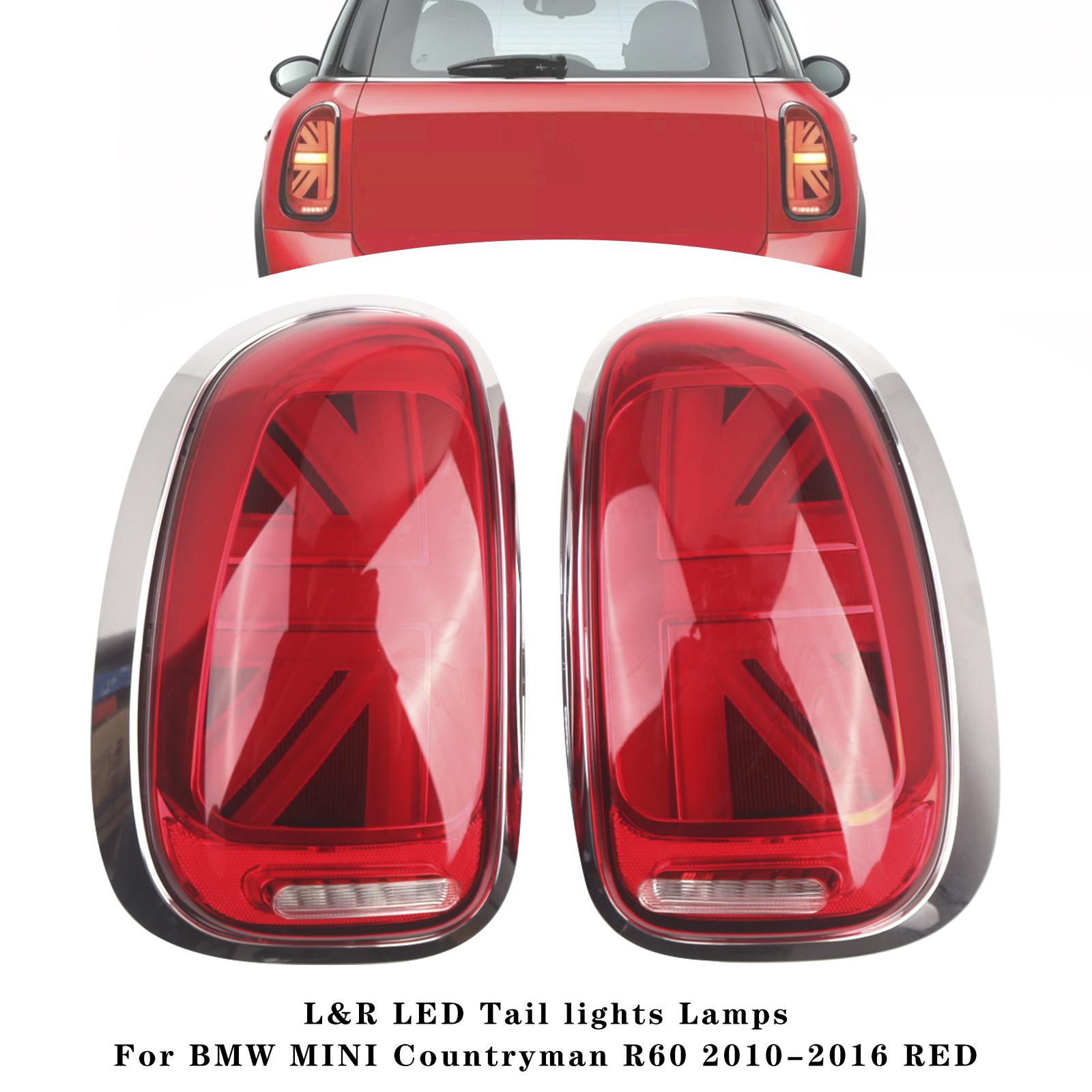 

Светодиодные задние фонари L&R для BMW MINI Countryman R60 2010-2016 КРАСНЫЕ