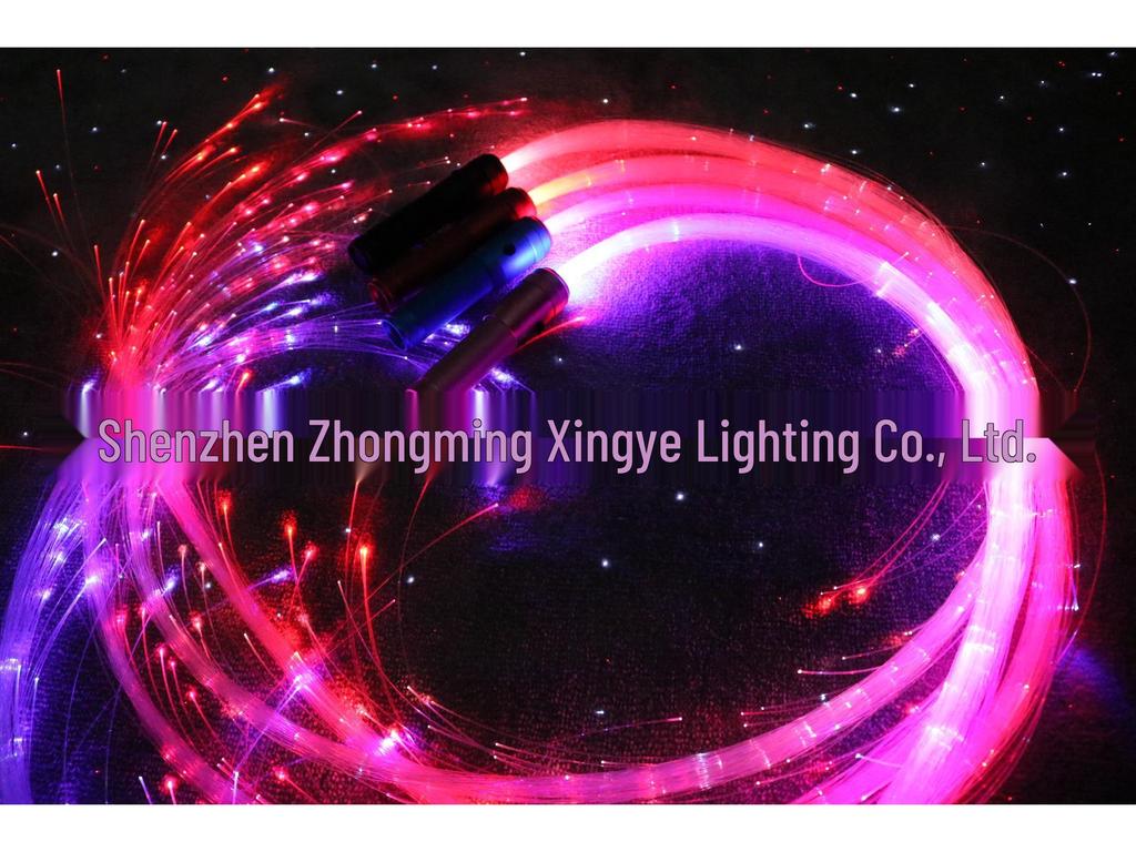 Luminous Fiber Optic Dance Whip - Flash Charging Party Atmosphere Prop