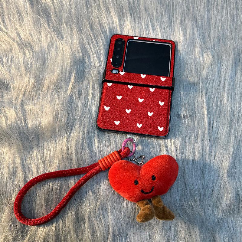 Red Moon Pit Full Screen White Love Applies To Huawei Pocket/s Folding Screen PuraX Mobile Phone Case Xiaomi Mixflip Samsung