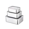 ZISIZ 304 Stainless Steel Food Storage Containers