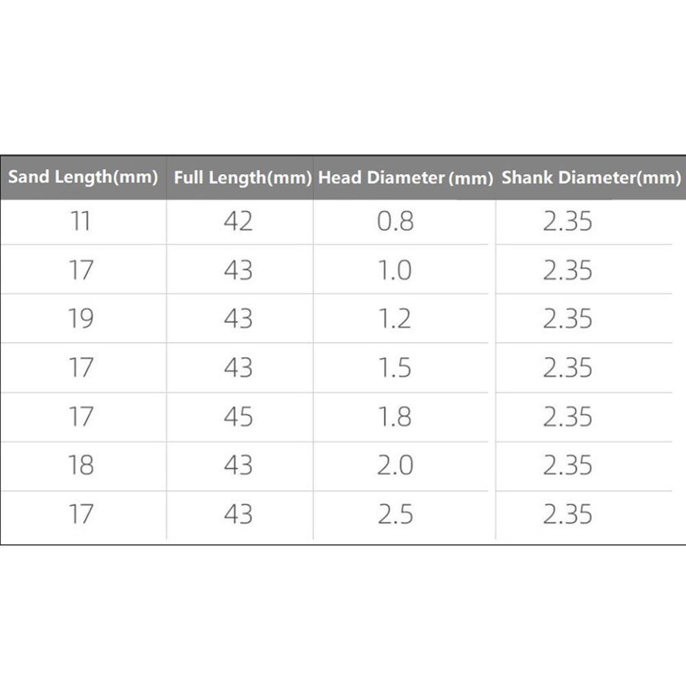 Power Tool-7Pcs 0.8-2.5mm Diameter Lapidary Diamond Coated Solid Bits Gems Drilling Needle