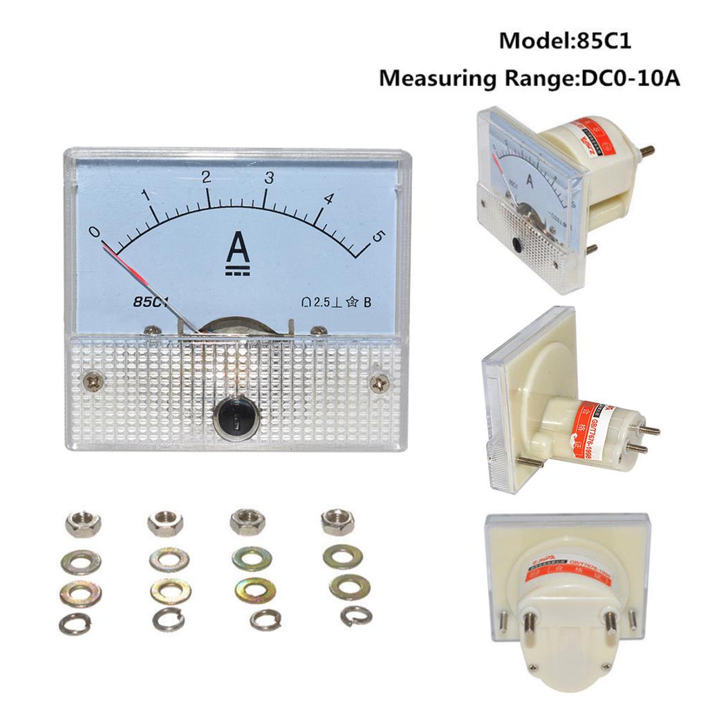 85C1 DC 0-30 Volt Misura Rettangolo Analogico Pannello Voltmetro - Foto 8
